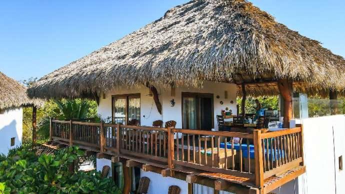 Hotel Bajito Bay Troncones Esterno foto